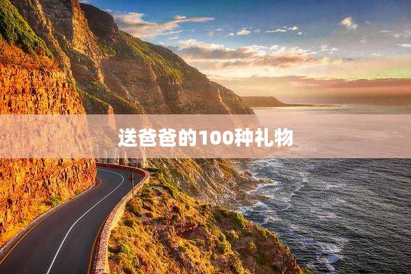 送爸爸的100种礼物