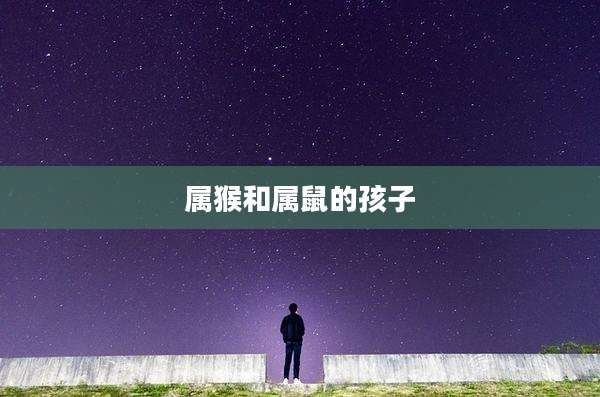属猴和属鼠的孩子