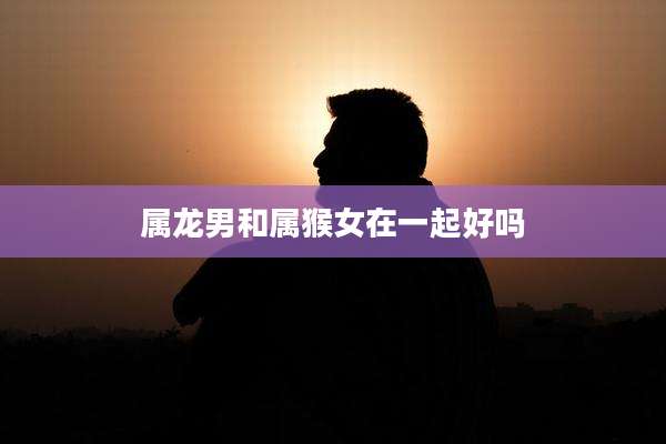 属龙男和属猴女在一起好吗