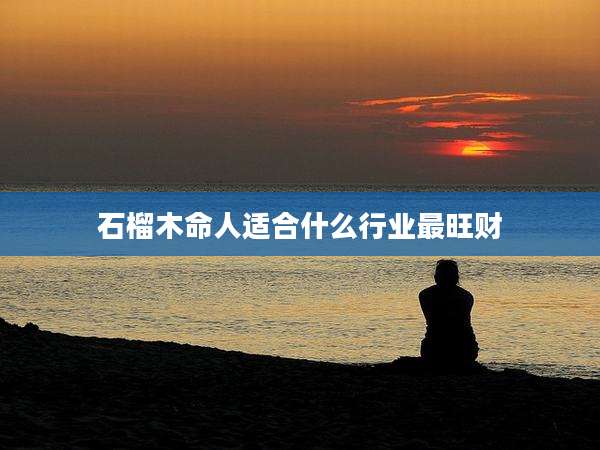 石榴木命人适合什么行业最旺财