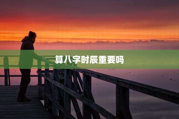 算八字时辰重要吗