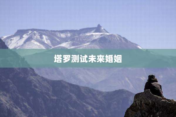 塔罗测试未来婚姻