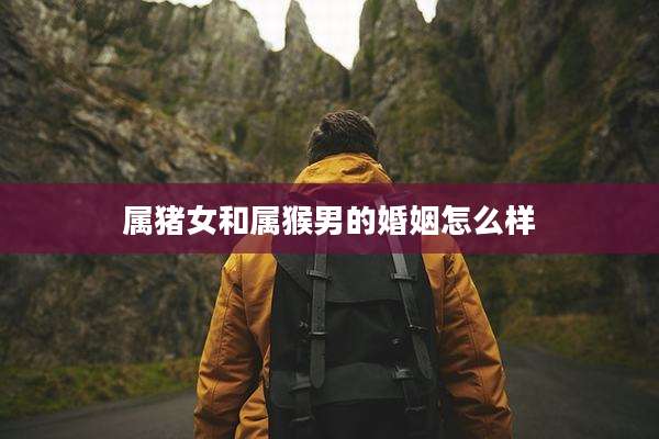 属猪女和属猴男的婚姻怎么样