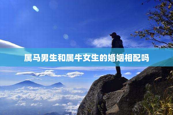 属马男生和属牛女生的婚姻相配吗