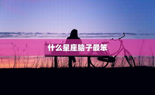 什么星座脑子最笨