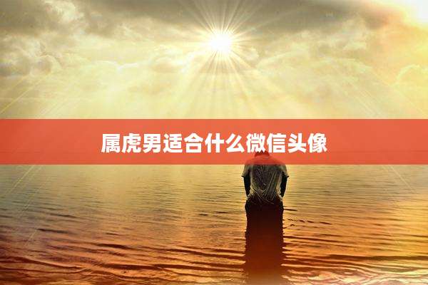 属虎男适合什么微信头像