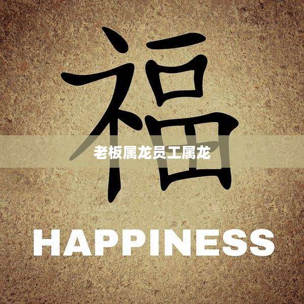 老板属龙员工属龙