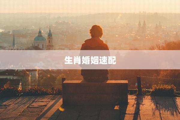 生肖婚姻速配