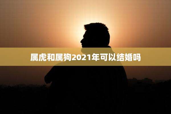 属虎和属狗2021年可以结婚吗