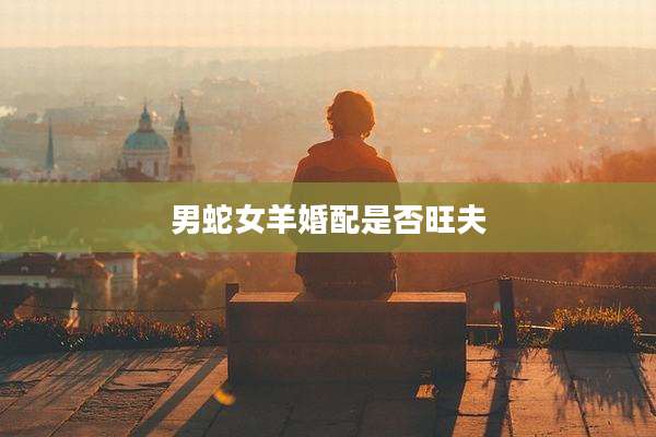 男蛇女羊婚配是否旺夫