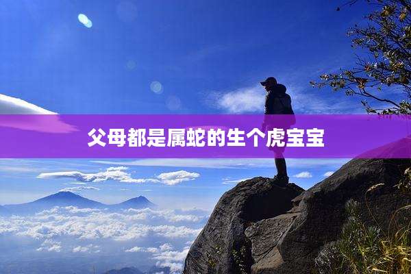父母都是属蛇的生个虎宝宝
