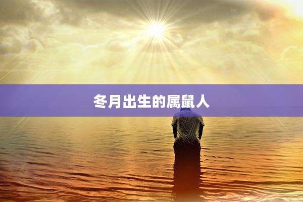冬月出生的属鼠人