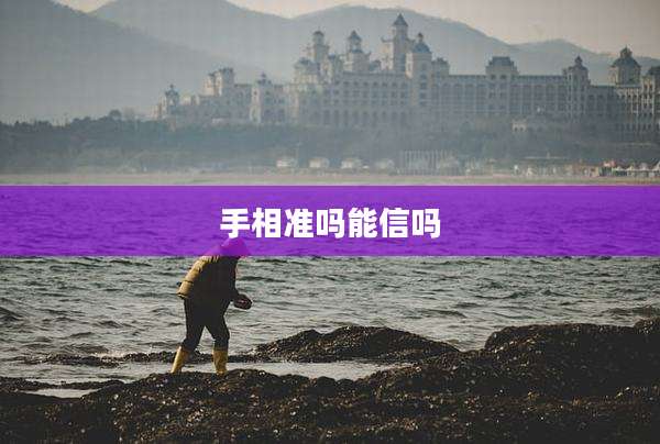 手相准吗能信吗