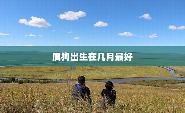 属狗出生在几月最好
