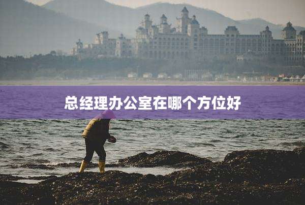 总经理办公室在哪个方位好