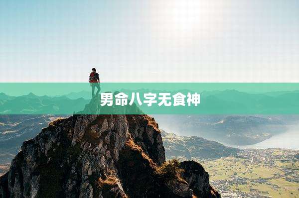 男命八字无食神