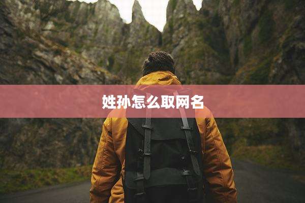 姓孙怎么取网名