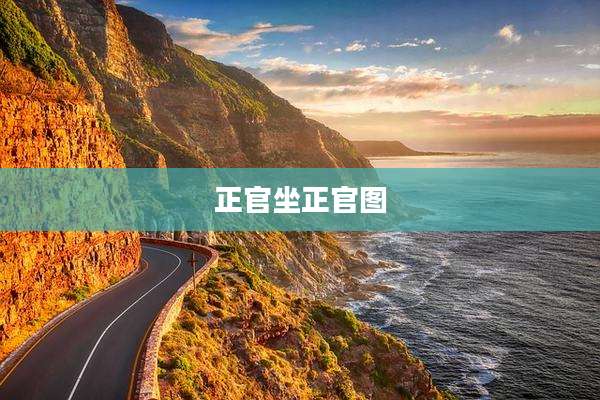 正官坐正官图