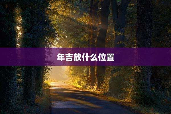 年吉放什么位置
