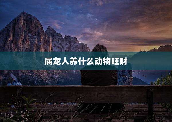 属龙人养什么动物旺财