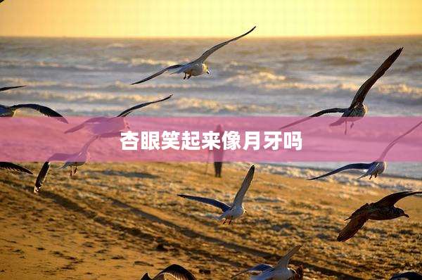 杏眼笑起来像月牙吗