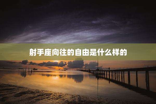 射手座向往的自由是什么样的