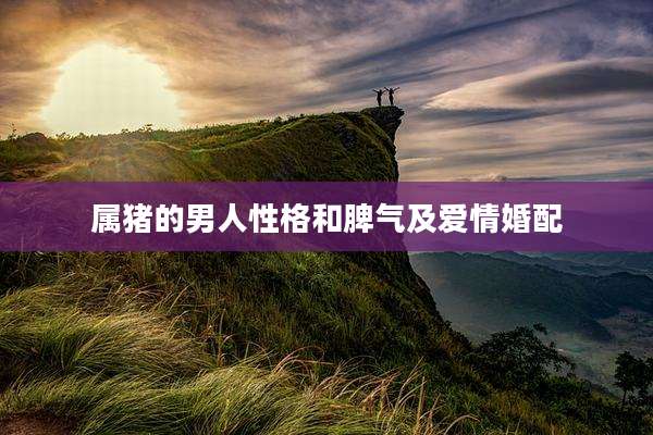 属猪的男人性格和脾气及爱情婚配