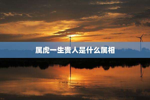 属虎一生贵人是什么属相